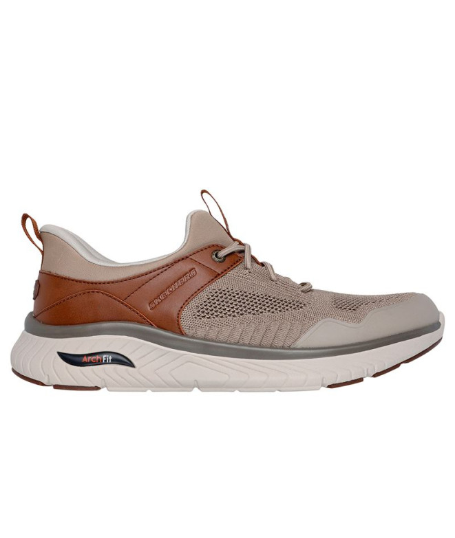 Zapatillas Skechers Slip-Ins Arch Fit Crosser - E Hombre Marrón