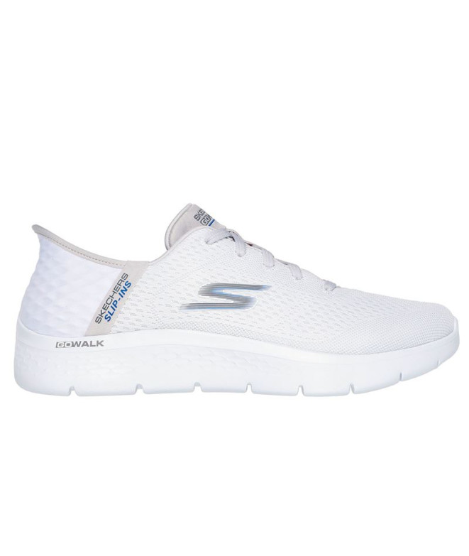 Chaussures Skechers Slip-Ins Go Walk Flex - New W Homme Blanc