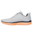 Sapatilhas Skechers Summits - Torre Homem Cinza/Laranja
