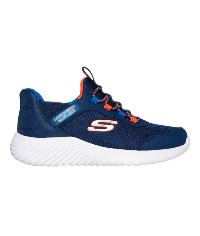 Chaussures Skechers Slip-ins : Bounder - Brisk-Burst Bleu