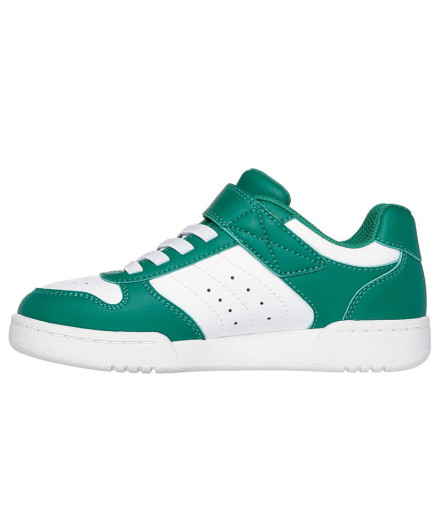 Sapatilhas Skechers Quick Street Menino Verde/Branco 2