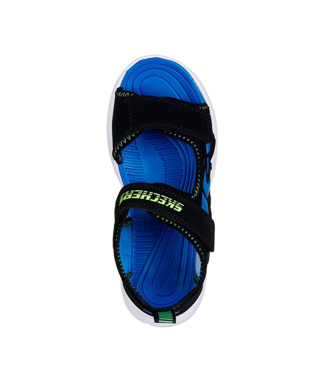 Sandálias Skechers Razor Splash - Aqua Menino...