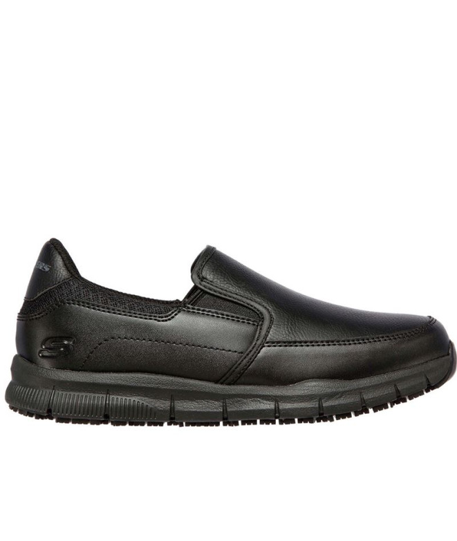 Zapatillas Skechers Nampa- Annod Mujer Negro Synthetic