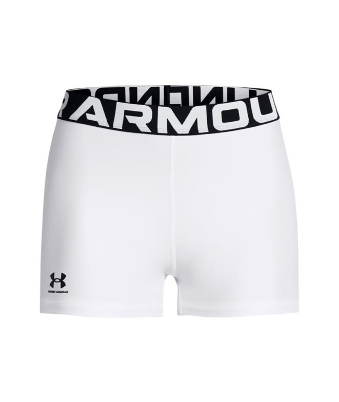 Mallas Cortas Under Armour Hg Shorty Mujer Blanco