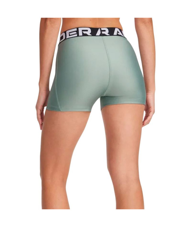 Mallas Cortas Under Armour Hg Shorty Mujer Verde