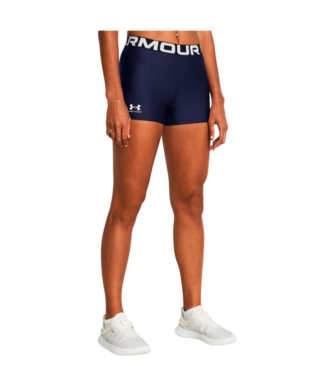 Collants Under Armour Hg Shorty Femme Bleu