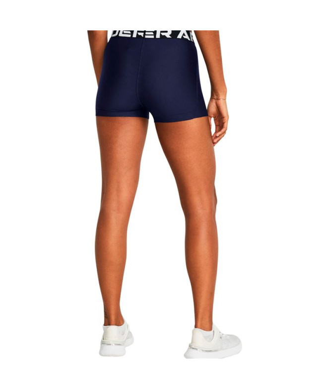Mallas Under Armour Hg Shorty Mujer Azul