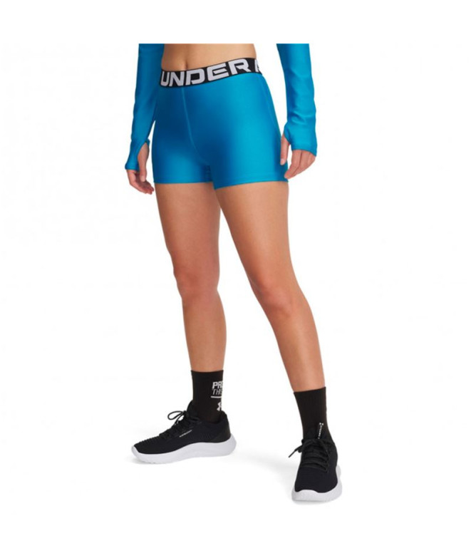 Mallas Under Armour Hg Shorty Mujer Azul