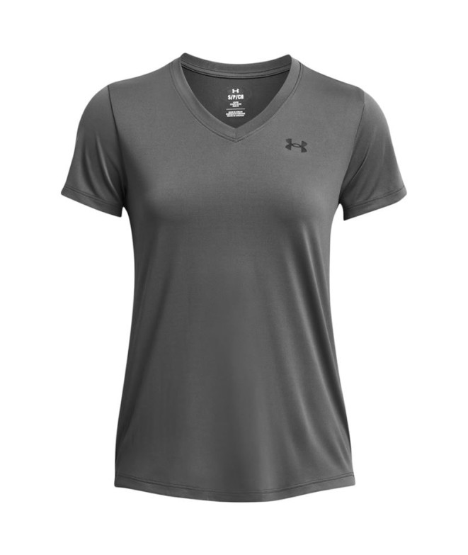 Camiseta de running Under Armour Tech Ssv Cinza