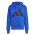 Moletom adidas Bl French Terry Hd Homem Azul/Negro