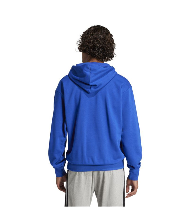 Moletom adidas Bl French Terry Hd Homem Azul/Negro