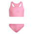 Biquíni de Natação adidas Bbars Bk Gy Menina Rosa