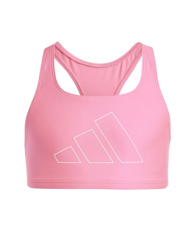 Biquíni de Natação adidas Bbars Bk Gy Menina Rosa