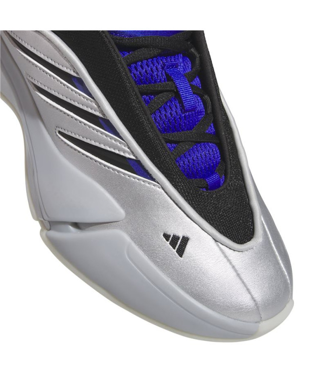 Zapatillas de Baloncesto adidas Dame 9 Plata/Negro