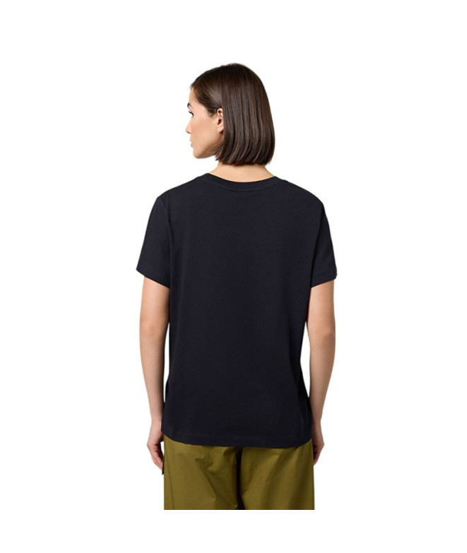 T-shirt Champion T-shirt à col rond Femme Noir