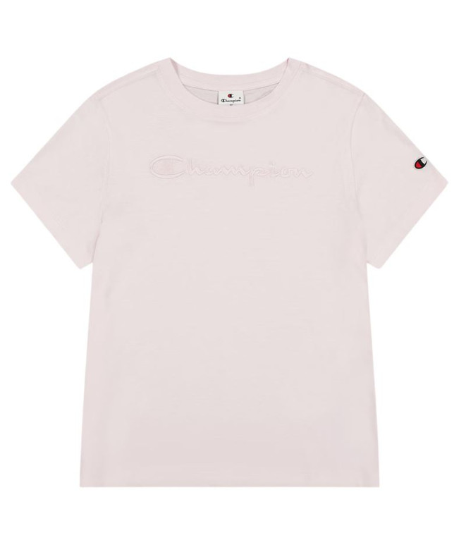 Camiseta Champion Crewneck T-Shirt Mujer Rosa