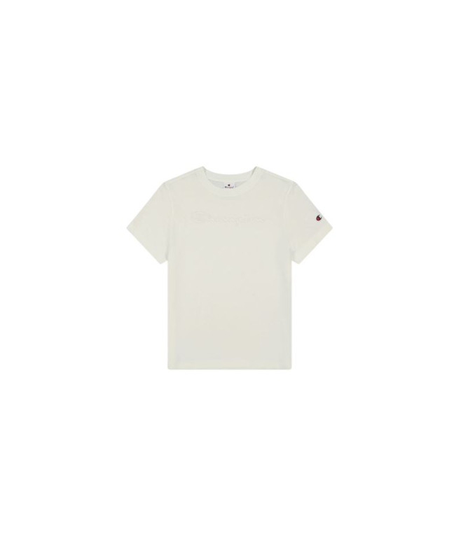 Camiseta Champion Crewneck T-Shirt Mujer Natural