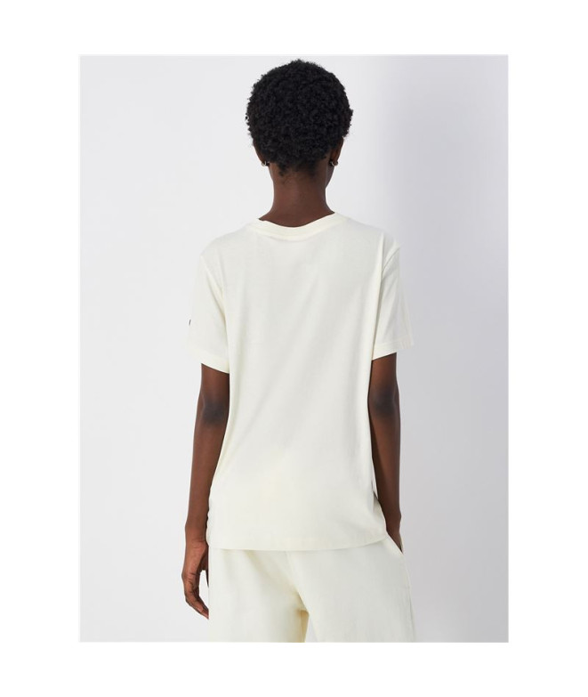 T-shirt Champion T-shirt col rond Femme Naturel