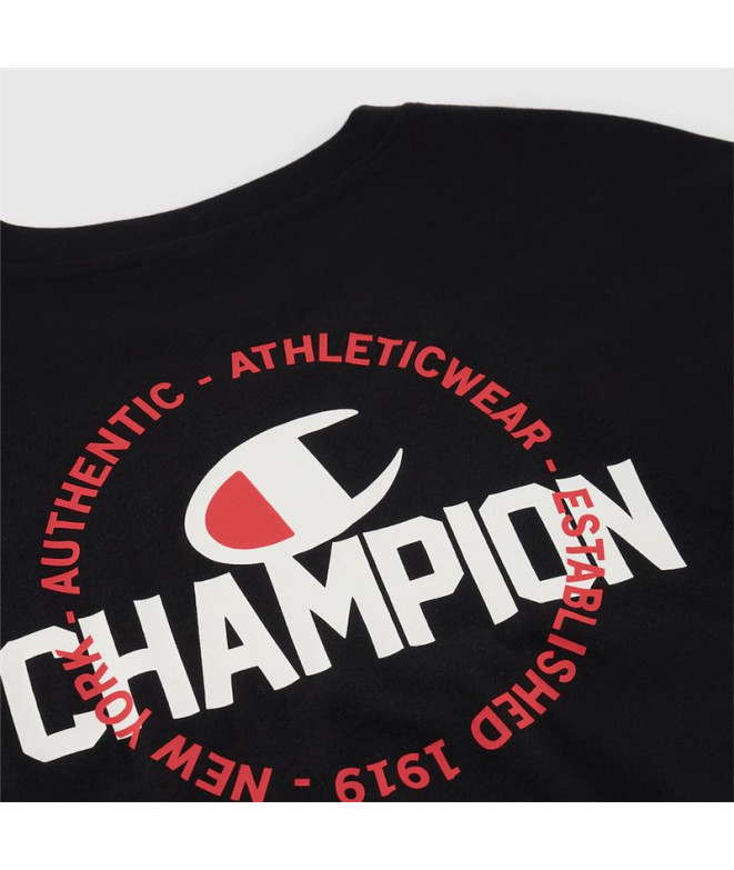 Camisa Champion SS Homem Preto