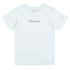 Camisa Champion SS Menino Azul Claro