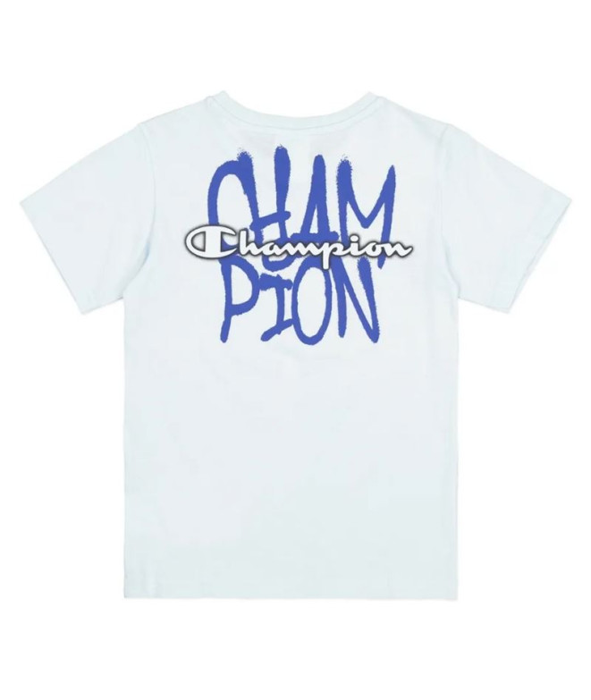 Chemise Champion SS Enfant Bleu Clair