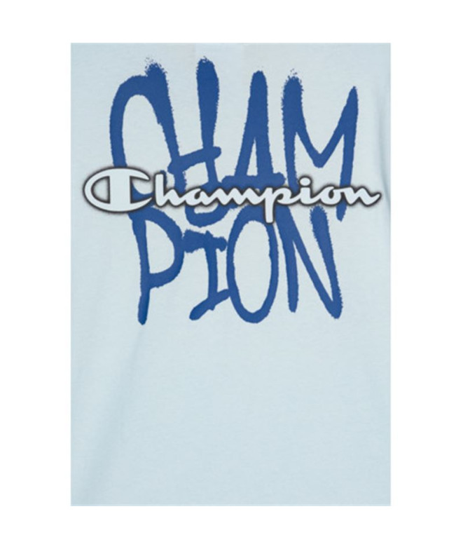 Chemise Champion SS Enfant Bleu Clair