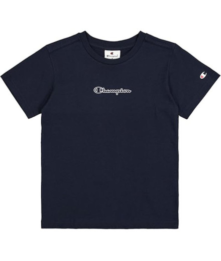 Chemise Champion SS Enfant Marino