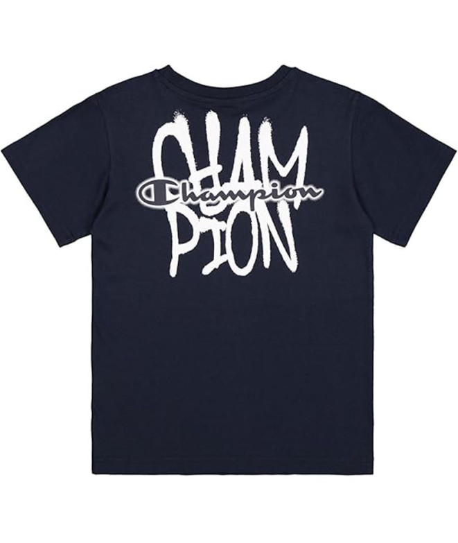 Camisa Champion SS Menino Marino