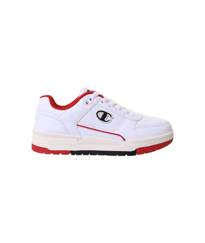 Zapatillas Champion RD18 Heritage Low Cut Niño Blanco/Rojo