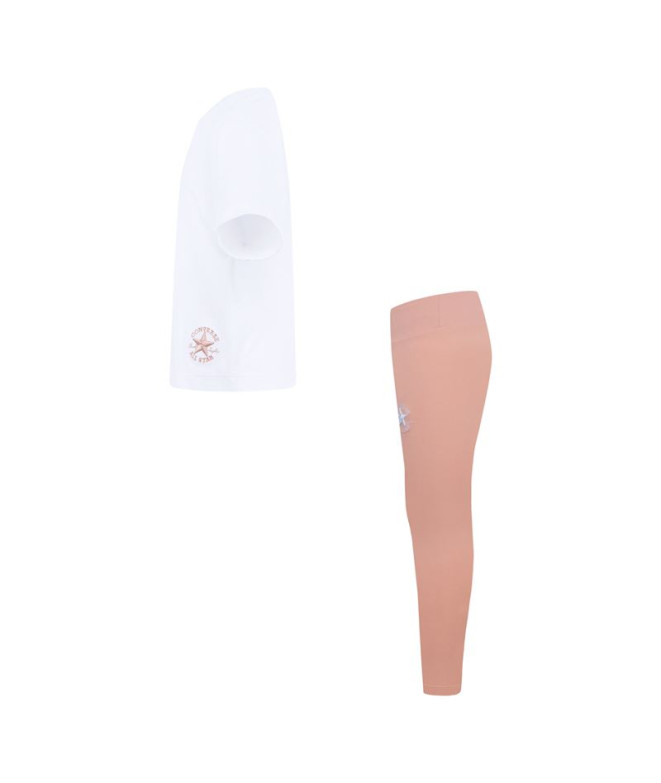 Set Converse Cnvg Boxy Tee & Legging Set Niña...