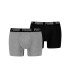Cuecas da Puma Everyday Basic Homem Cinza Melange/Preto