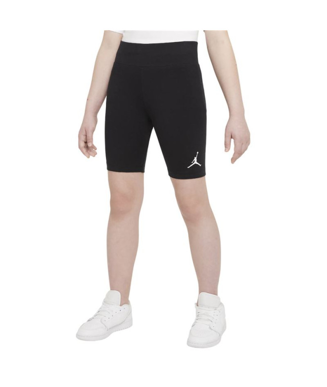 Pantalones Nike Jordan Essentials Bike Short Niña Negro