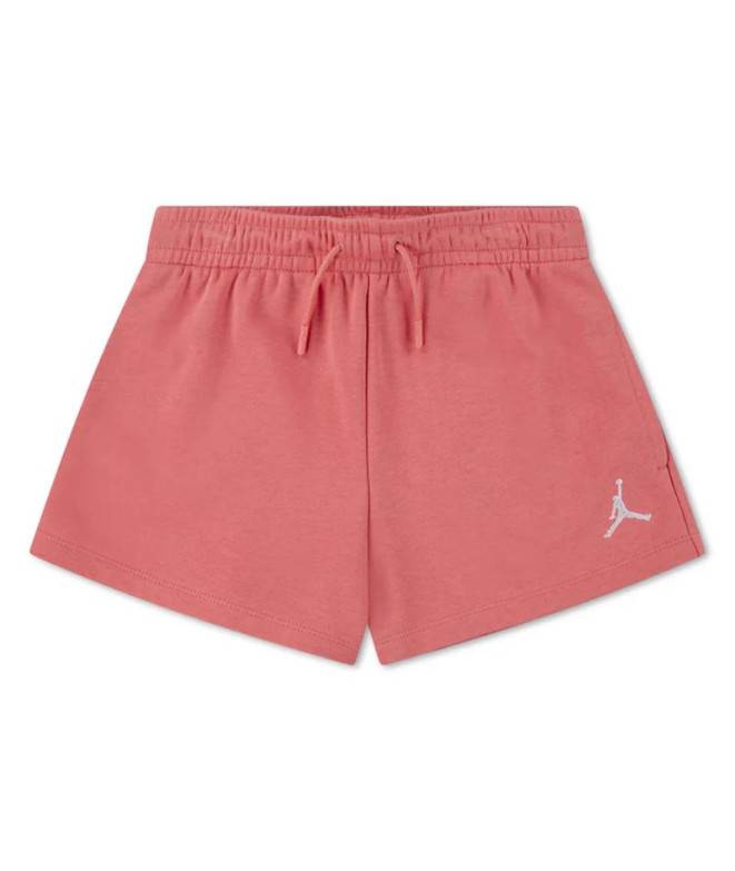 Pantalones Jordan Jdg Brooklyn Ess Ft Short Infantil Rosa Sal