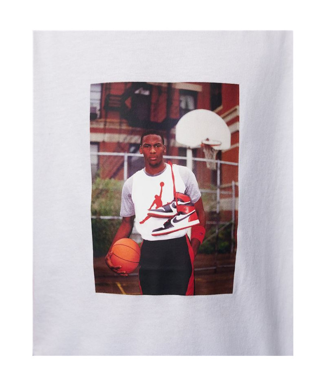 Sweat Jordan Jdb Mj Brand Photo Ss Crew Enfant...