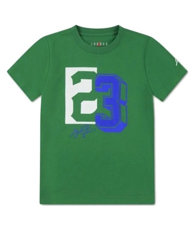 T-shirt Jordan Jdb Jm 23 Mesh Ss Enfant Vert