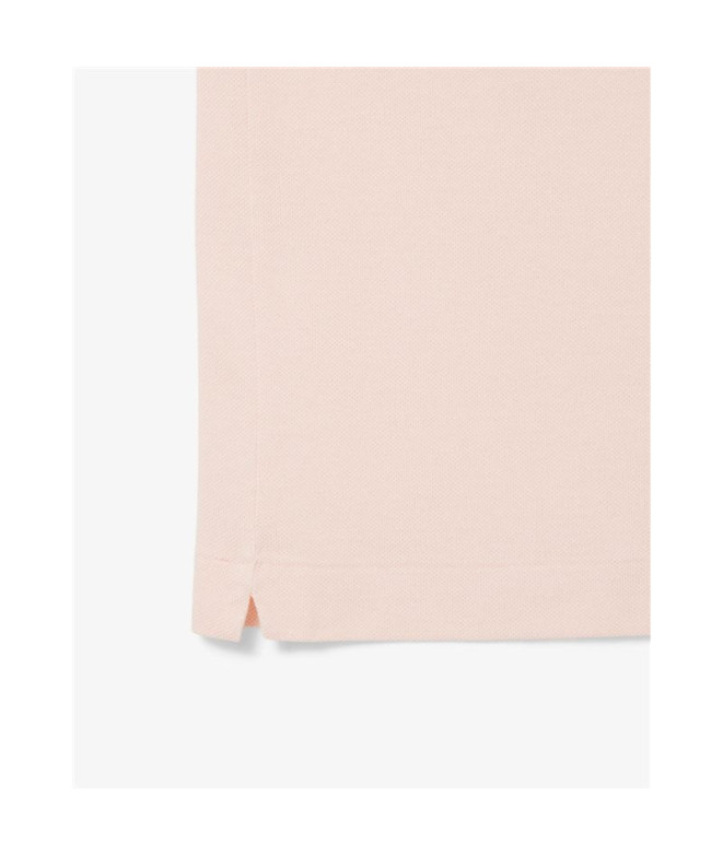 Polo Lacoste Chemise Col Bord-Côtes Manches...