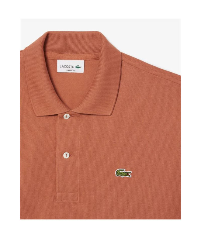 Polo Lacoste Chemise Col Bord-Cotes Manches...