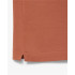 Polo Lacoste Camisa de Gola Listrada de Mangas Curtas Homem Terracota Marrom
