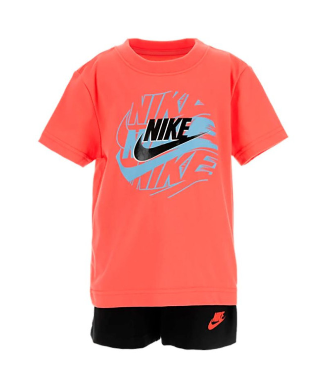 Pantalons Nike Nsw On The Move Jrsy Set Enfant Noir