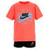 Calça Nike Nsw On The Move Jrsy Set Menino Preto