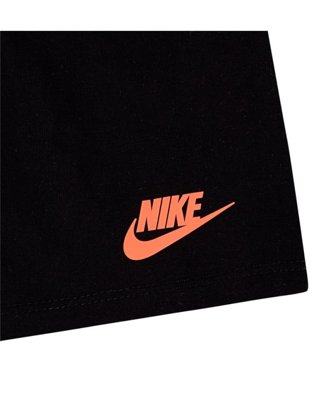 Calça Nike Nsw On The Move Jrsy Set Menino Preto