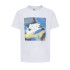 Camiseta Nike Nkn Club Express Ss Tee Short Infantil Bege Branco