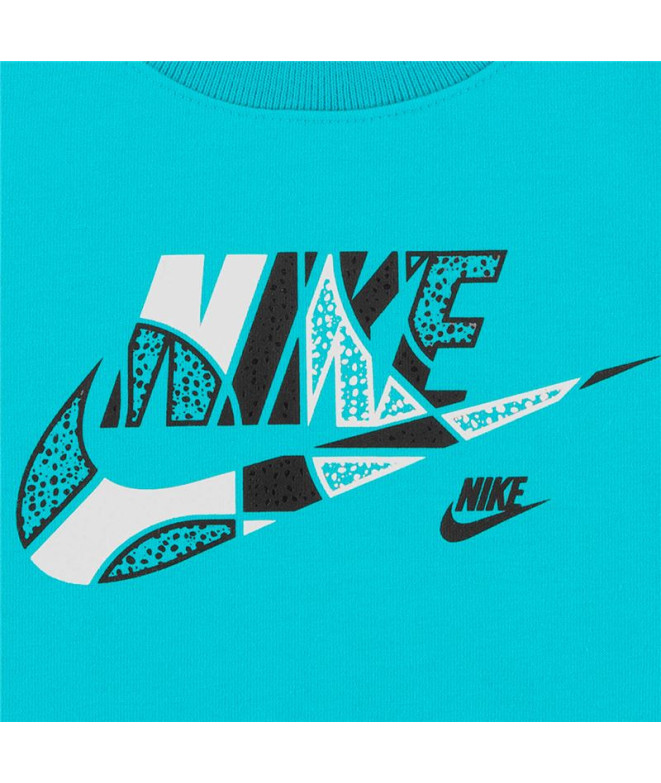 Ensemble Nike Nkb B Nsw Otl Ft Turquoise Noir