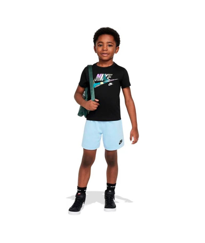 Pantalons Nike Nsw Otl Ft Short Set Enfant Bleu