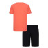 Calça Nike Nsw On The Move Jrsy Set Menino Preto