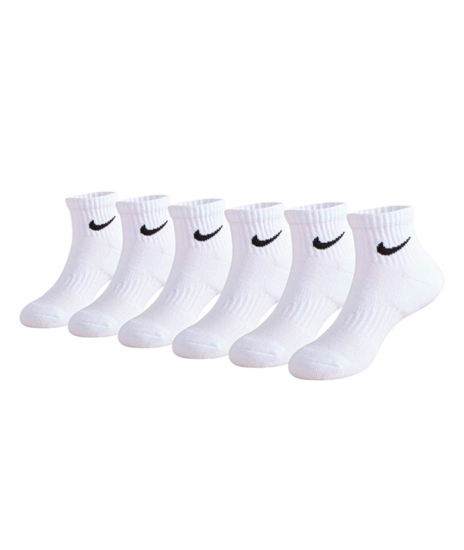 Calcetines Nike Nhb Df Performance Bsic Quartr Niño Blanco