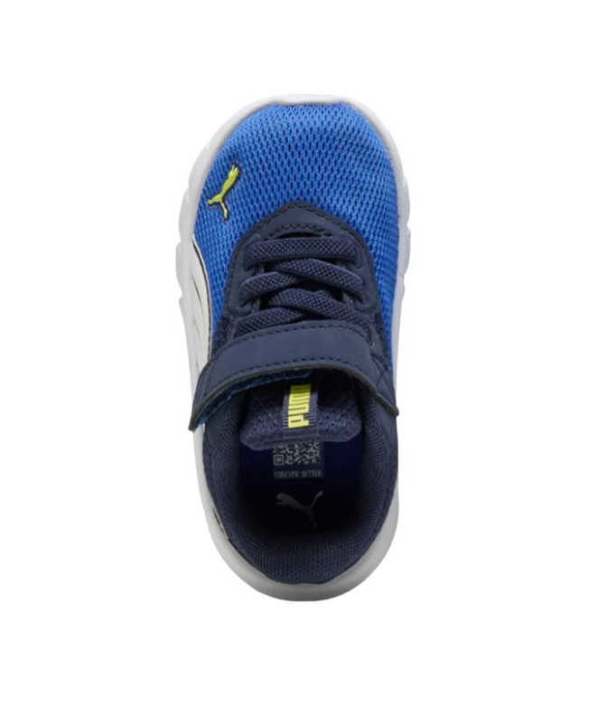 Chaussures Puma Flexfocus Modern Ac+, Bleu Enfant