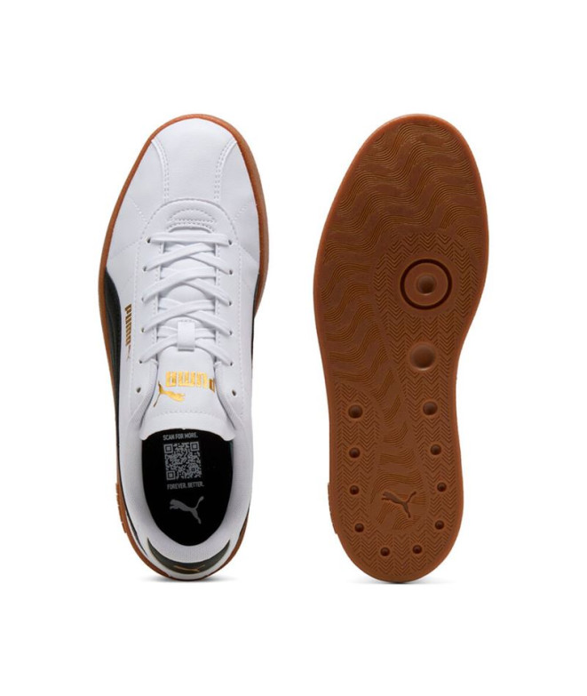 Zapatillas Puma Club Ii Sl, White Blac, Hombre