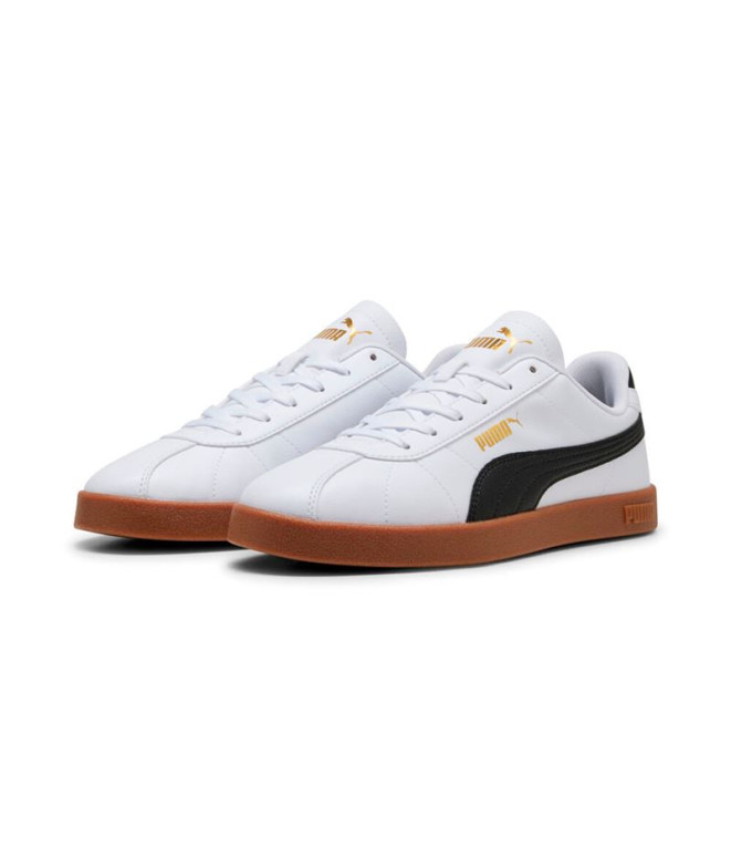 Zapatillas Puma Club Ii Sl, White Blac, Hombre