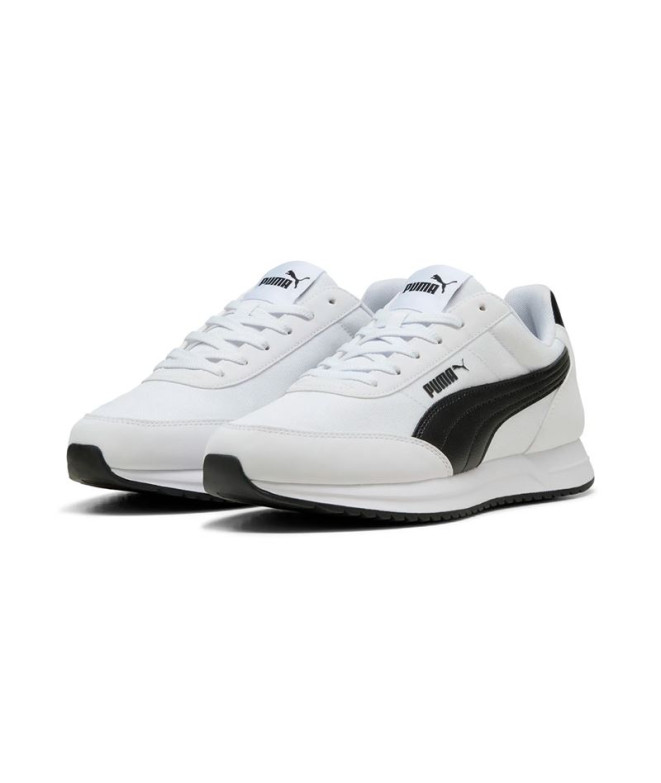 Chaussures Puma R78 Lightwind, Blanc Noir, Homme